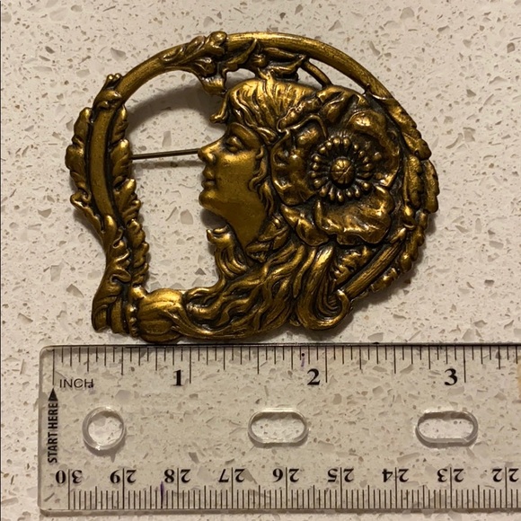 Art Nouveau Brooch - Picture 5 of 5